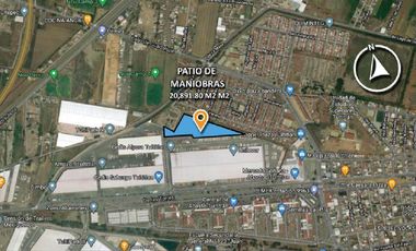 Patio de Maniobras en renta 20,891.80m2 Mexiquense Park