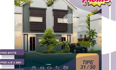 Jual Rumah Malang TIPE 31/63 View Bukit Katu Fasum Lengkap