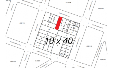 COFICO Venta excelente Lote PB+6 pisos