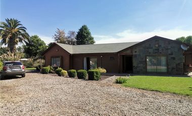 Batuco, Parcela con casa semi amoblada