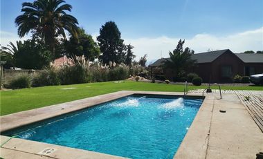 Batuco, Parcela con casa semi amoblada