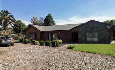 Batuco, Parcela con casa semi amoblada