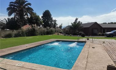 Batuco, Parcela con casa semi amoblada