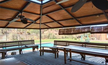 Batuco, Parcela con casa semi amoblada