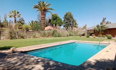 Batuco, Parcela con casa semi amoblada