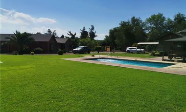 Batuco, Parcela con casa semi amoblada