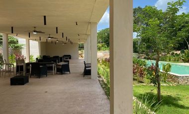 Departamento en Yucatán con cenote y alberca estilo Bali | 3 recámaras | Entrega