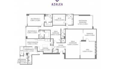 APARTAMENTO VENTA SANTA MARIA AZALEA