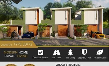 RUMAH BARU ASRI 2LANTAI DI KOTA CIMAHI, HARGA 400 JUTAAN