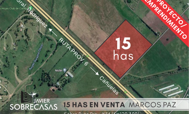 Terreno en venta en Marcos Paz, Buenos Aires