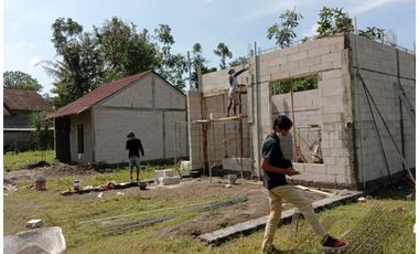 Harga yang Termurah,Kondisi Siap Bangun Sisa 1 Unit Akhir di Prambanan