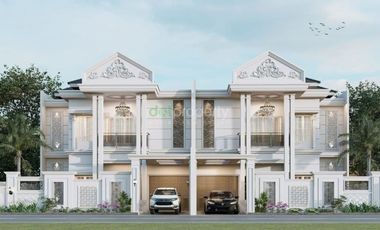 RUMAH DI JUAL DI KAWASA KOMPLEK ELIT DI PKU JL CEMARA KIPAS DENGAN INTERIOR