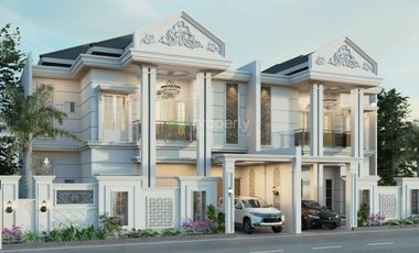RUMAH DI JUAL DI KAWASA KOMPLEK ELIT DI PKU JL CEMARA KIPAS DENGAN INTERIOR