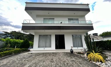 casa campestre en venta en recta corozal - lagos de palujan. Cod V2082