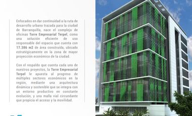 oficina en arriendo/venta en via 40. Cod A81783