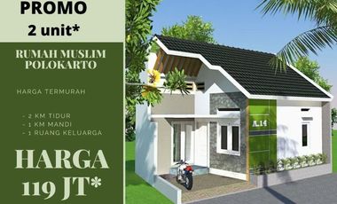 Rumah Muslim Murah Di Polokarto Sukoharjo
