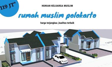 Rumah Muslim Murah Di Polokarto Sukoharjo
