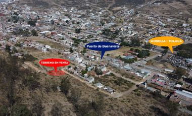 Terreno en venta en Morelia, Salida a Mil Cumbres
