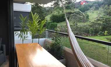 APARTAMENTO AMOBLADO EN ARRIENDO UBICADO EN EL RETIRO SECTOR LA MARIA