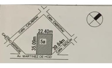 lote sobre la costa en Punta mogotes