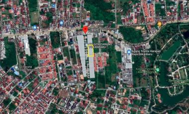 Dijual Gudang 5 M ng Kawasan Pergudangan Platinum Pekanbaru Riau LT 748 m2 LB 1008 m2