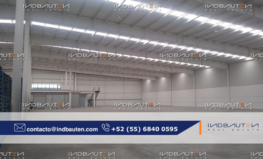 IB-EM0367 - Bodega Industrial en Renta en Cuautitlán Izcalli, Edo Mex, 1,847 m2.