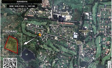 1823. Dijual Tanah Kavling Bukit Golf International Citraland Surabaya Barat