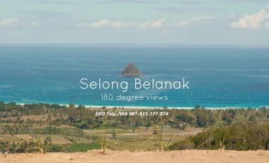 Dijual Tanah Bukit Top View Laut – Selong Belanak Lombok