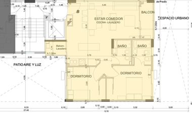 3 Ambientes a Estrenar - Balcon - Imponente Doble Frente - SUM, Parrillas, Pileta | Caballito