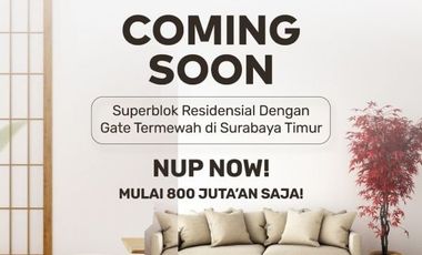 Rumah Murah 2 Lantai Harga 800 Jutaan di Surabaya Timur