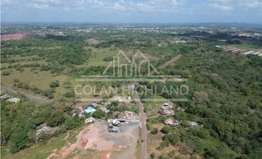 Se Vende Terreno en Chorrera (Carretera que conduce a la Mitra)