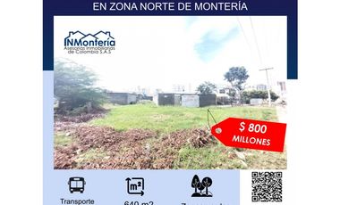 SE VENDE LOTE EN LA ZONA NORTE DE MONTERA