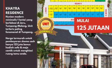 Promo Sampai Akhir Tahun Rumah Murah Di Malang hanya 125 Juta