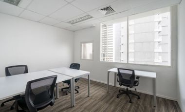 Find office space in Regus Panin Tower for 5 persons with everything taken care of