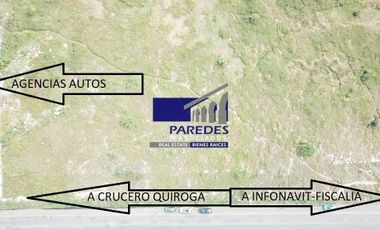 T511 Terreno Comercial en Venta 1.7 hectáreas Libramiento Poniente Morelia
