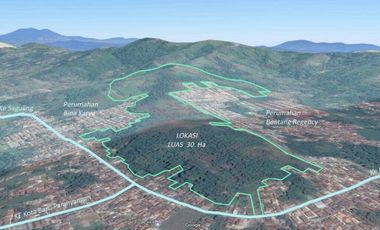 DIJUAL LAHAN KOMERSIAL MAINROAD 30 HA SIAP BANGUN PADALARANG