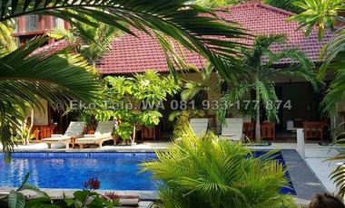 Villa Resort Gili Air Lombok Hanya 75 meter dari Pantai