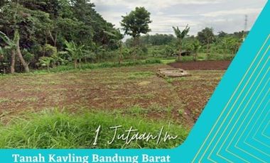 Tanah Kavling Bandung Barat Cilame Indah SHM 1 Jutaan