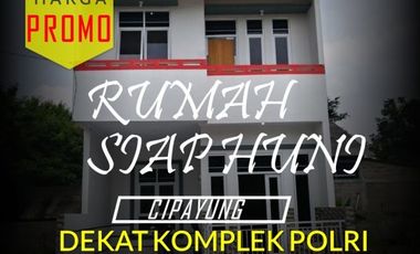 "Investasi Rumah Siap Huni Kpr Syariah Cipayung dkt pintu tol Cibubur "