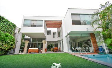 Lujosa Casa Malachowski de 2 pisos en San Isidro, Terraza, Jardín, piscina y 4 dormitorios