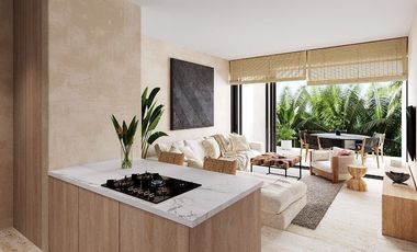 Beachfront apartments 2 bedrooms in Sisal