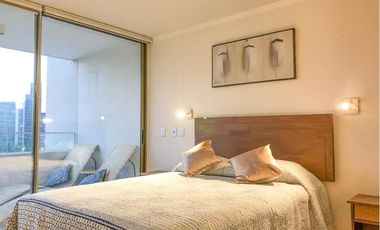 Vista despejada al Parque Araucano | Disponible desde 01 de junio