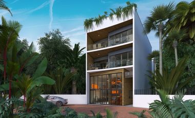 Local comercial doble altura en  venta en Aldea Zama Tulum