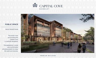 Rukan Mewah 4 Lantai Bebas Banjir di Capital Cove
