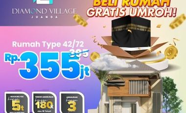 Akses Termudah, Call/WA 0812-3300-----, Perumahan Sidoarjo Dekat Juanda, Diamond Village Juanda 1