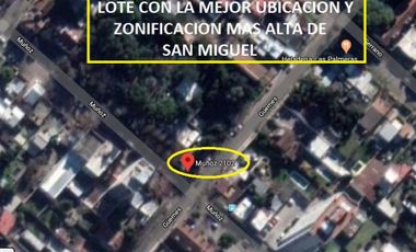 VENTA LOTE SAN MIGUEL IDEAL EMPRENDIMIENTO