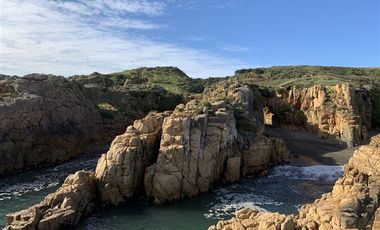 Sitio en Venta en Parcelas Tregualemu vista al mar