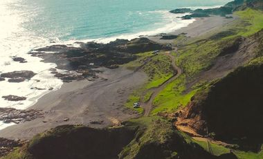 Sitio en Venta en Parcelas Tregualemu vista al mar