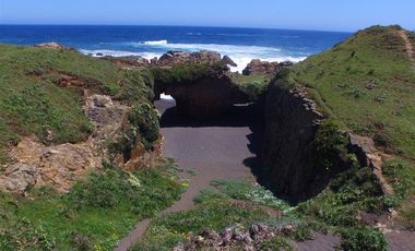 Sitio en Venta en Parcelas Tregualemu vista al mar