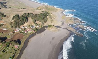 Sitio en Venta en Parcelas Tregualemu vista al mar